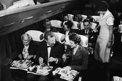 How airplane food became a punchline