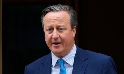 David Cameron quits Tory frontbench as Sunak names interim top team