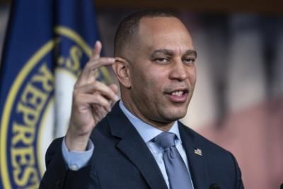 House Democratic Leader Hakeem Jeffries Supports President Joe Biden