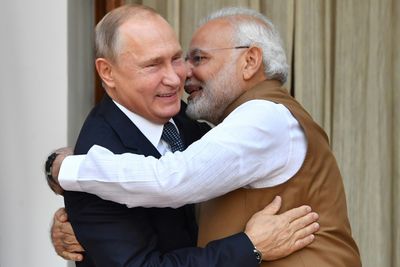 Modi, Putin Hold Talks Amid Outrage Over Ukraine Strikes