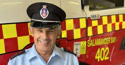 Captain hangs up the helmet after almost 50 years fighting fires