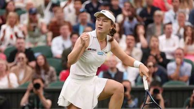 Wimbledon: Lulu Sun basks in the limelight