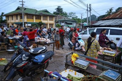 'This Poor, Miserable Life': New Myanmar Clashes Turn Town To Rubble