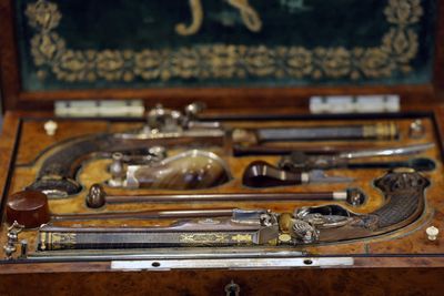 Napoleon's pistols sold for 1.7 million euros at French auction