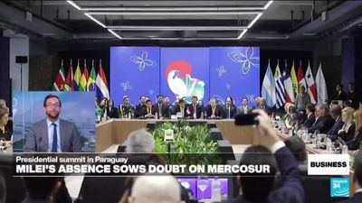 Milei's absence from Mercosur presidential summit sows doubt about bloc's future