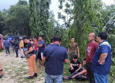 Large pile of confiscated illegal fireworks explodes in the southern Philippines, injuring 27 people
