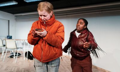 Grud review – sliding floors as teenager’s two worlds collide