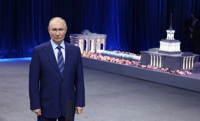 Putin claims patriotic ‘Russia’ exhibition is one of the most visited on the planet