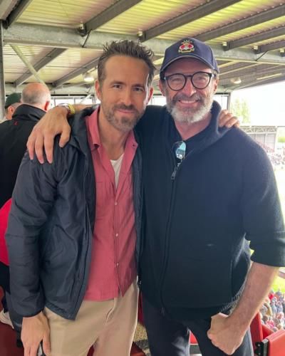 The Dynamic Duo: Hugh Jackman And Ryan Reynolds