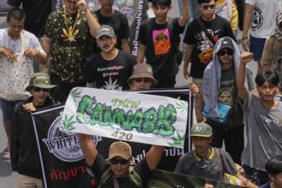 Thailand Cannabis Advocates Protest Possible Ban On General Use