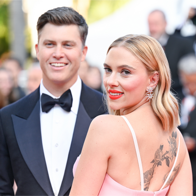 Scarlett Johansson Jokes About Prenup With Colin Jost Forcing Him to Cameo on Her Latest Movie