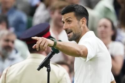 Djokovic Finds Motivation In Wimbledon Crowd Reactions