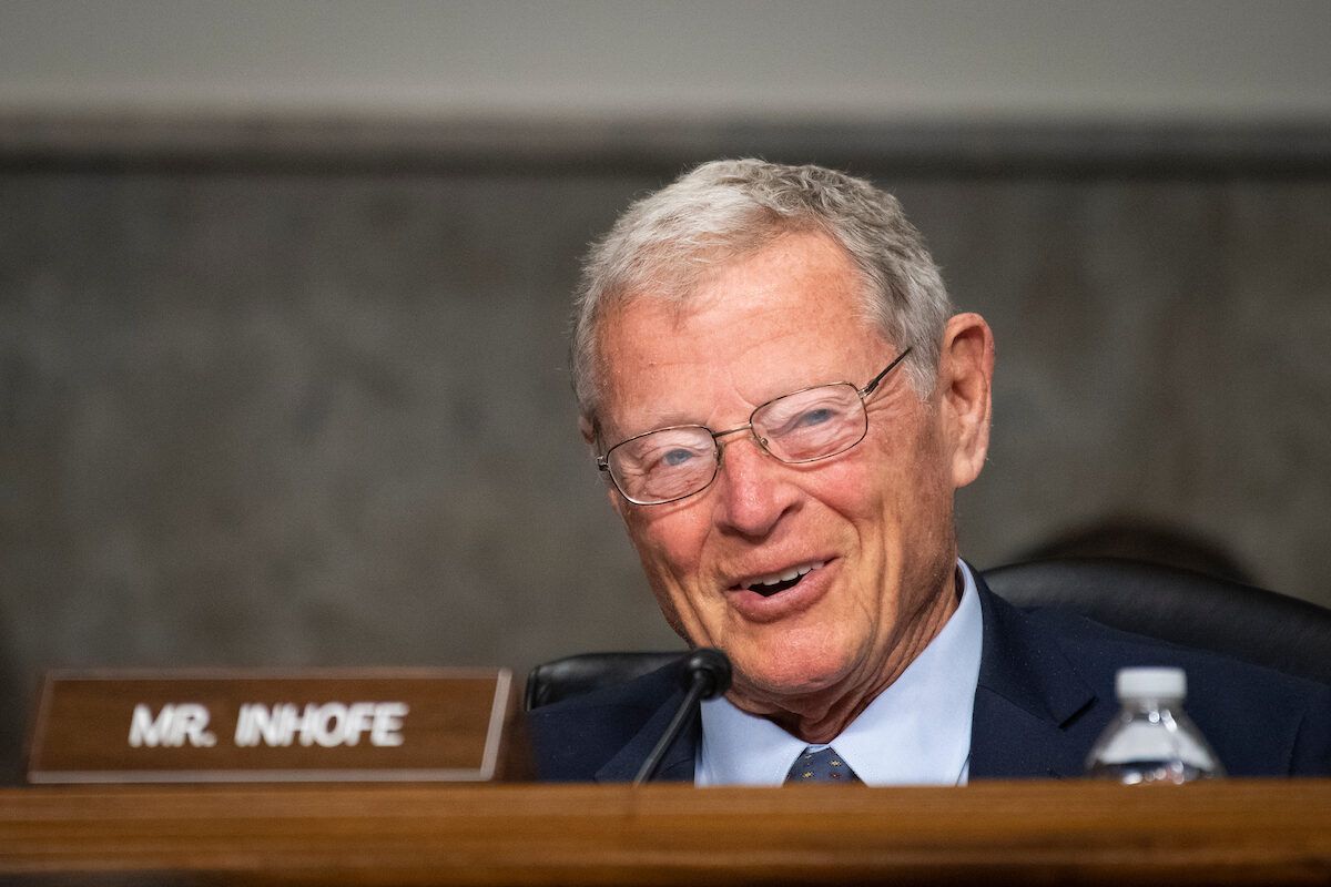 James Inhofe, iconoclastic former senator from…