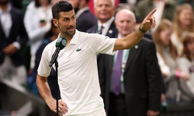 Djokovic serves up winning mentality in face of hostile Wimbledon crowd