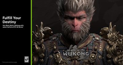 Nvidia bundles Black Myth: Wukong with RTX 40-series GPUs — RTX 4060 and RTX 4050 are not eligible, though