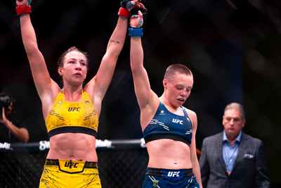 UFC free fight: Rose Namajunas claims first women’s flyweight win against Amanda Ribas