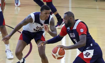 LeBron James was voted best player in Team USA training camp