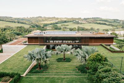 Valencia House by Padovani Arquitetos cuts a striking figure in the Brazilian landscape