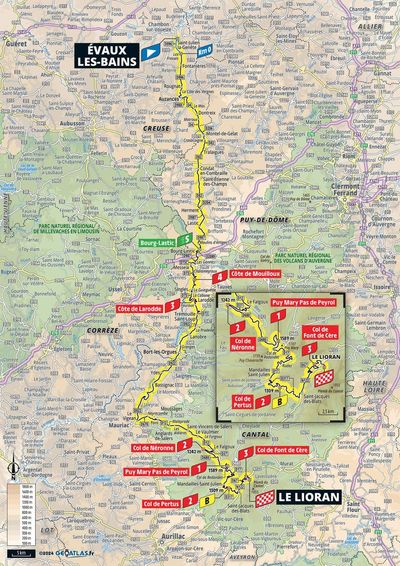 Tour de France Stage 11 preview: A day for the breakaway in the Massif Central