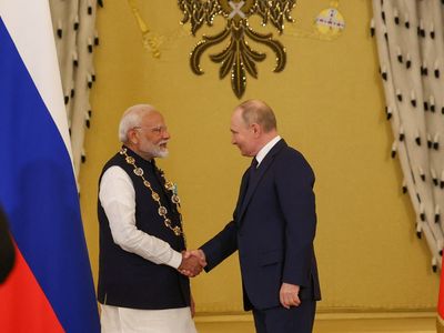 Modi receives Russia’s highest civilian award for promoting bilateral ties