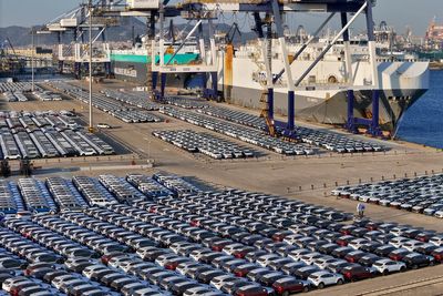 Chinese auto exports surge, partly offsetting a sales slump at home
