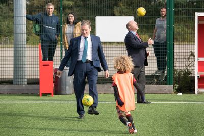 Keir Starmer jokes Southgate’s England haven’t missed a penalty under a Labour government