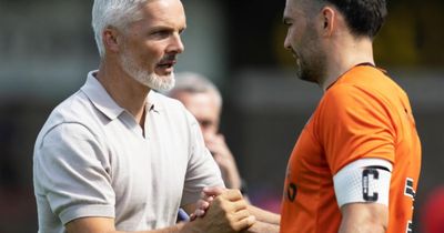 Jim Goodwin believes Dundee United can't compete with English non-league for signings