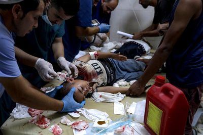 Inside Gaza’s destroyed healthcare system: ‘Children scream in pain as we operate without painkillers’