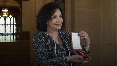 Dame Shirley Bassey admits she 'forgot to curtsy' after being overcome by nerves receiving honour from King