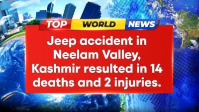 Deadly Jeep Accident In Kashmir Kills 14, Injures 2