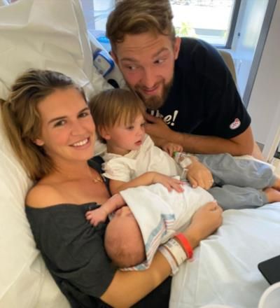 Domantas Sabonis With His Wife And Children: A Family Portrait