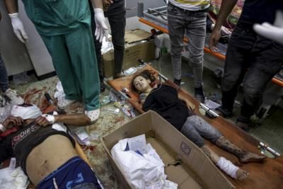 Israeli Airstrikes Kill 20 Palestinians In Central Gaza