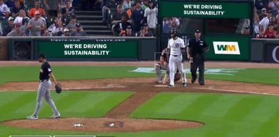 Guardians announcer rips Javier Baez after Tigers shortstop took a hit-by-pitch personally