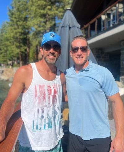 Aaron Rodgers And Friends Enjoying Quality Time Together