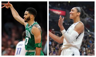 See the heartwarming moment Jayson Tatum and A’ja Wilson learned they’d be NBA 2K25 cover stars