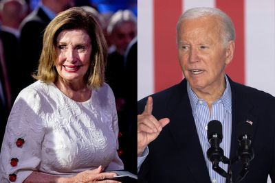 Pelosi gives cagey response when pressed on Biden’s re-election bid: ‘Whatever he decides we go with’