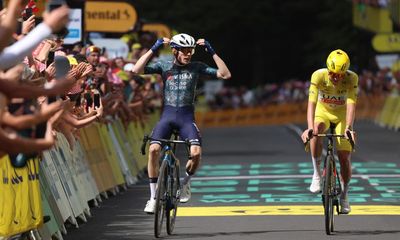 Jonas Vingegaard pips Tadej Pogacar on stage 11 to ignite Tour de France GC race