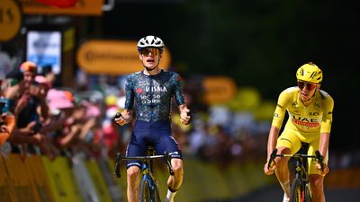 Tour de France: Jonas Vingegaard charges ahead of Tadej Pogačar to win gripping finale on stage 11