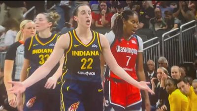 Cameras Caught Caitlin Clark’s Frustrated Moment With Refs During Fever Game vs. Mystics