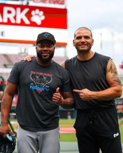 Johnny Cueto And Joey Votto: A Moment Of Friendship