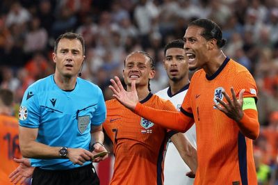 Virgil van Dijk slams England v Netherlands referee after ‘dreams shattered’