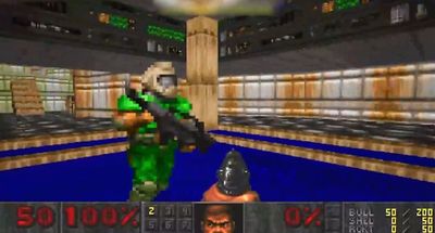 You can now add Fortnite to the list of things someone has put Doom into