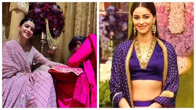 Anant Ambani-Radhika Merchant wedding: Shanaya Kapoor shows off her mehendi; BFF Ananya Panday has a hilarious reaction