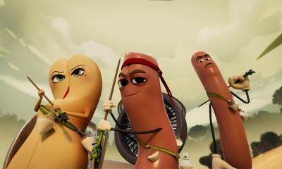 Sausage Party: Foodtopia review – you may need to look away from all the fruit and veg pornography