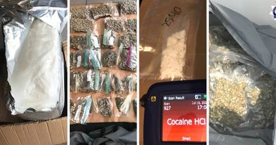 Man arrested as police allegedly find huge hoard of drugs in home