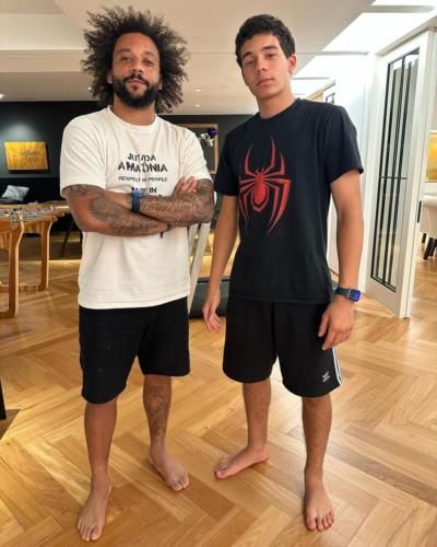 Marcelo Vieira's Stylish And Relaxed Moment With Loved One