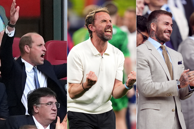 David Beckham and Prince William lead celebrity reactions to England Euro 2024 semi final win