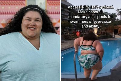 Plus-Size Activist Slams “Non-Inclusive” Pools After Calling Out Airline Staff Who Made Her Walk