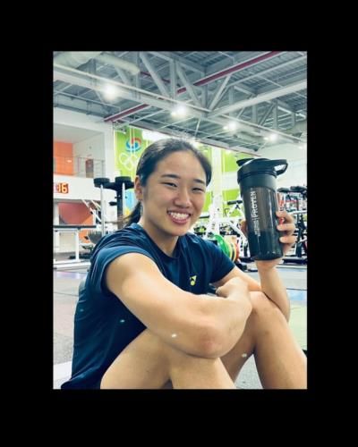 An Se-Young Radiates Positivity In Gym Attire