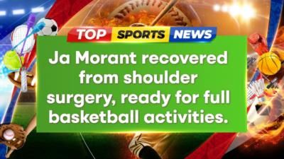 Ja Morant Cleared For Full-Contact Work After Shoulder Surgery Recovery